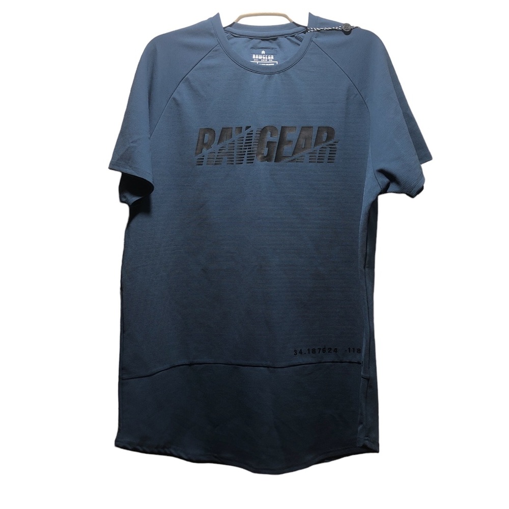 Raw Gear Bluish Gray Shirt Tee Shirt NWT Size XL